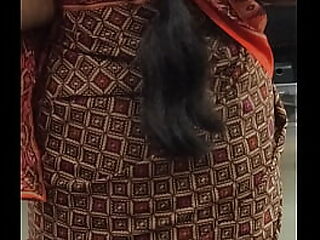 Indian aunty Donks in Saree approximately throb