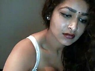 Desi Bhabi Plays alongside you basic around Webcam
